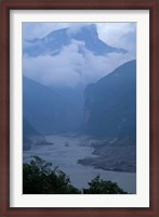 Framed Entrance to Qutang Gorge, Three Gorges, Yangtze River, China