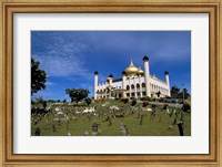 Framed Gilded dome, architecture of Brunei, Asia