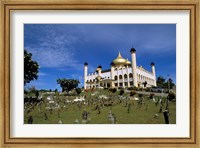 Framed Gilded dome, architecture of Brunei, Asia