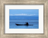 Framed Canoe on Lake Tanganyika, Tanzania