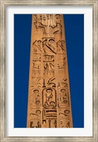 Framed Egypt, Temple of Luxor, Hieroglyphics, Obelisk of Ramesses II