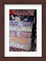 Framed Fine Wool Carpets at El Sultan Carpet School, Cairo, Egypt