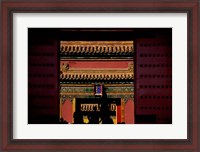 Framed Forbidden City, China