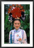 Framed Emperior Traditional Dress, China