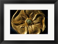 Framed Gold Artifact from Tillya Tepe, Elements of  Greek, Indian, Asian culture