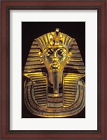 Framed Gold Death Mask, Cairo, Egypt