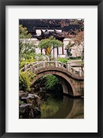 Framed China, Jiangsu, Suzhou, North Temple Pagoda, path