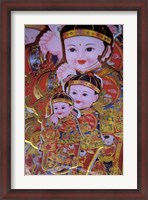 Framed Chinese New Year Poster, China