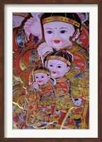 Framed Chinese New Year Poster, China