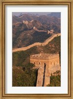 Framed Great Wall at Sunset, Jinshanling, China
