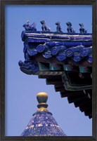 Framed Architectural Details of Temple of Heaven, Beijing, China