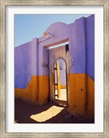 Framed Courtyard Entrance in Nubian Village Across the Nile from Luxor, Egypt