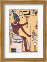 Framed History with Painting Artwork in Luxor, Egypt