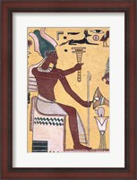 Framed History with Painting Artwork in Luxor, Egypt
