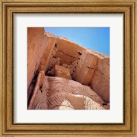 Framed Afghanistan, Bamian Valley, Large Buddha