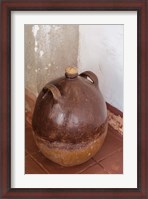 Framed Africa, Mozambique, Island. Earthenware pot at Governors Palace.