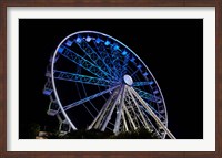 Framed Cape Wheel, Victoria and Alfred Waterfront, Cape Town, South Africa.