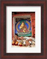 Framed Clay Stupas, Paro, Bhutan