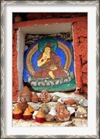 Framed Clay Stupas, Paro, Bhutan