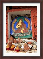 Framed Clay Stupas, Paro, Bhutan