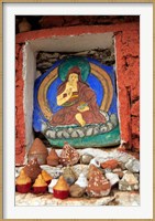 Framed Clay Stupas, Paro, Bhutan