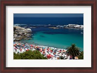 Framed Clifton Beach, Cape Town, South Africa