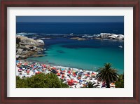 Framed Clifton Beach, Cape Town, South Africa
