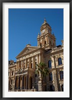 Framed Clock Tower, City Hall (1905), Cape Town, South Africa