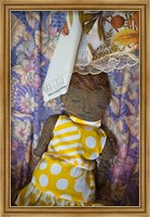Framed Creole Doll, Seychelles