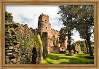 Framed Fasil Ghebbi, Castle, Gonder, East Africa