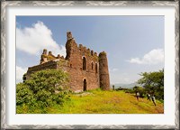 Framed Guzara Castle between Gonder and Lake Tana, Ethiopia