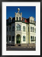 Framed Historic Hohenzollern Building 1906, Swakopmund, Namibia, Africa.