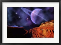 Framed Cosmic Landscape of Another Planet