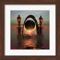 Framed portal to another dimensional world