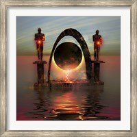Framed portal to another dimensional world