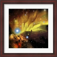 Framed Illustration of the Horsehead Nebula