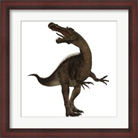Framed Suchomimus, a large spinosaurid dinosaur