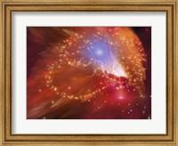 Framed Orange Nebula