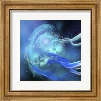 Framed Blue Nebula