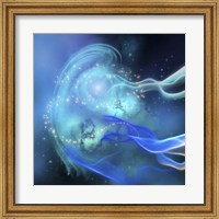 Framed Blue Nebula