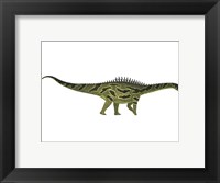 Framed Agustinia ligabuei, a sauropod from the Early Cretaceous Period