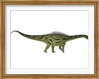 Framed Agustinia ligabuei, a sauropod from the Early Cretaceous Period