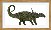 Framed Sauropelta was a heavily armored dinosaur from the Cretaceous Period