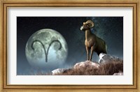 Framed Aries is the first astrological sign of the Zodiac