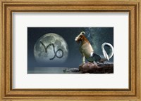 Framed Capricorn is the tenth astrological sign of the Zodiac