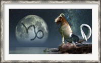 Framed Capricorn is the tenth astrological sign of the Zodiac