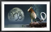 Framed Capricorn is the tenth astrological sign of the Zodiac