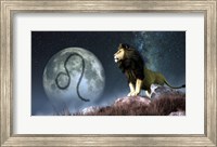 Framed Leo is the fifth astrological sign of the Zodiac