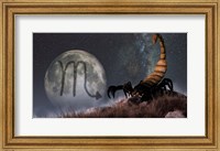 Framed Scorpio is the eighth astrological sign of the Zodiac