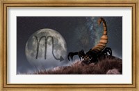 Framed Scorpio is the eighth astrological sign of the Zodiac